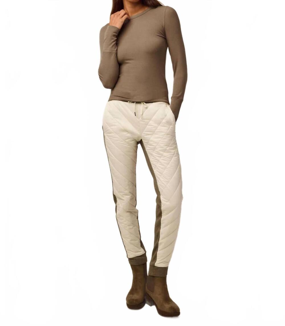 NEW GREYSON CLOTHIERS orion long sleeve tee in clay